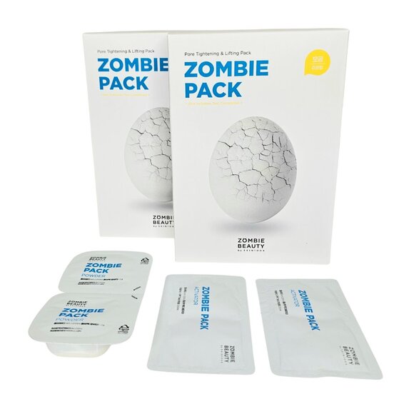 SKIN1004 BEAUTY "Zombie Pack" Pore Tightening Lifting Facial Mask | Set of 2 - Picture 1 of 3